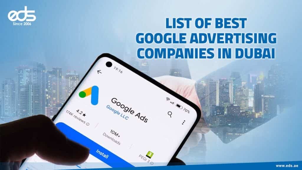 List of Best Google Advertising Companies in Dubai